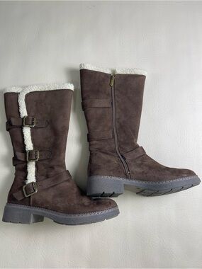 Bjorndal Ivy Wide Calf Women's Tall Fur Boot 7 M